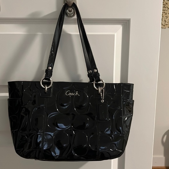 Coach Handbags - Coach patent leather bag.  Great condition.